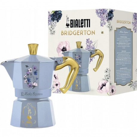 Bialetti Moka Express Bridgerton 3TZ (150 ml) niebieski