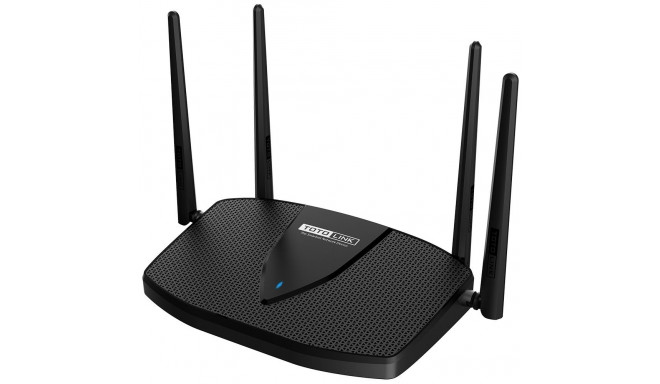 Totolink X5000R WiFi ruuter WiFi6 AX1800 kahe sagedusalaga, 5x RJ45 1000Mb/s