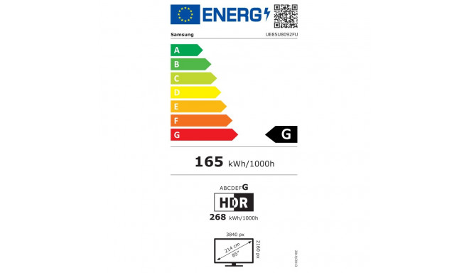 TV Set|SAMSUNG|85 "|UE85U8092FUXXH