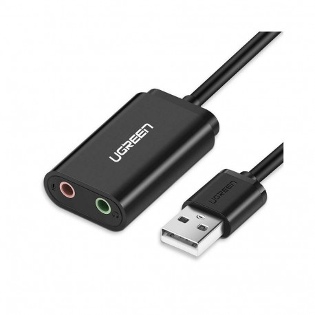 UGreen USB 2.0 External Sound Adapter Black