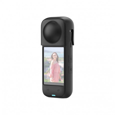 Silicone protective case PULUZ for Insta360 X4 (black)