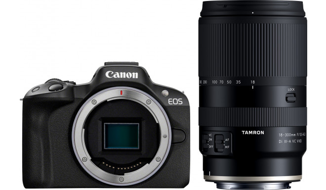 Canon EOS R50 + Tamron 18-300mm