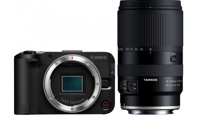 Canon EOS R50 V + Tamron 18-300mm