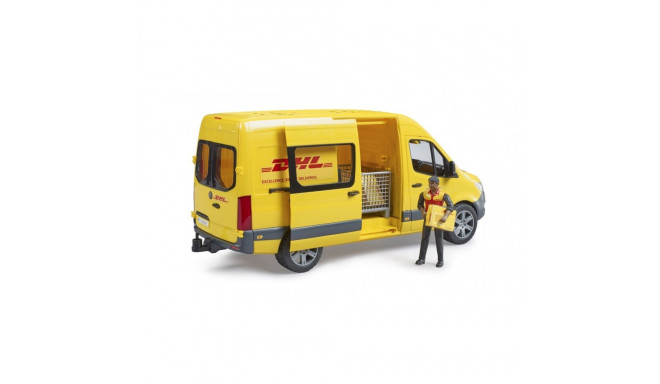 Buss MB Sprinter DHL figuuriga ja tarvikutega