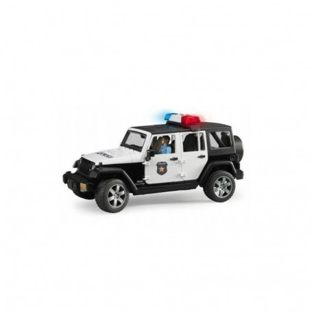 Pojazd jeep wrangler rubicon policja z figurką