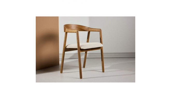 Söögitool Långön, pruun/beež