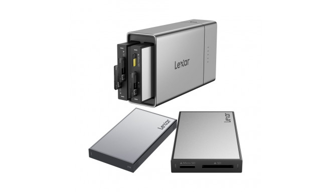 Lexar Professional Workflow Go I with SD/microSD reader and 2TB SSD