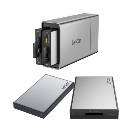 Lexar Professional Workflow Go I with CFexpress 4.0 Type A reader and 2TB SSD
