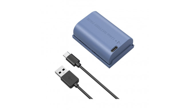 SmallRig kaamera aku 5406 Canon LP-E6P USB-C laetav
