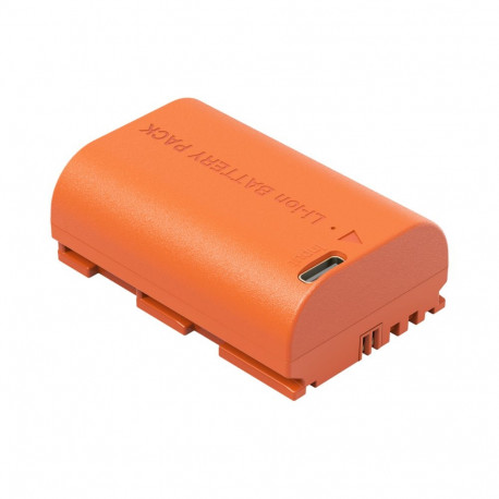 SmallRig 5407 Camera Battery USB-C Rechargeable Canon LP-E6P Orange