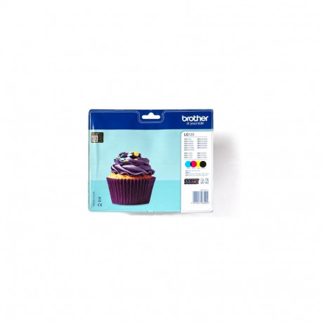 Brother LC-123VALBP ink cartridge 4 pc(s) Original Black, Cyan, Magenta, Yellow