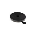 Deltaco CM2005S cable tie Hook &amp; loop cable tie Black 1 pc(s)