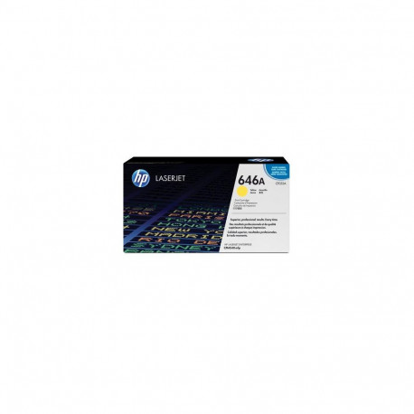 HP 646A Yellow Original LaserJet Toner Cartridge