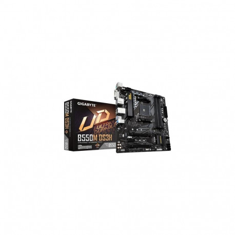 GIGABYTE B550M DS3H Motherboard - AMD Ryzen 5000 CPUs, 5+3 Phases VRM, up to 4733MHz DDR4, 1xPCIe 4.