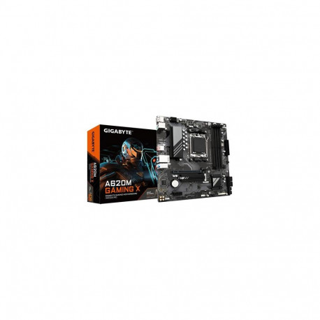 GIGABYTE A620M GAMING X Motherboard - Supports AMD Ryzen 8000 CPUs, 8+2+1 Phases Digital VRM, up to
