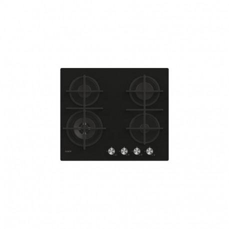 Candy CDK6GF4WEKB Black Built-in 59.5 cm Gas 4 zone(s)