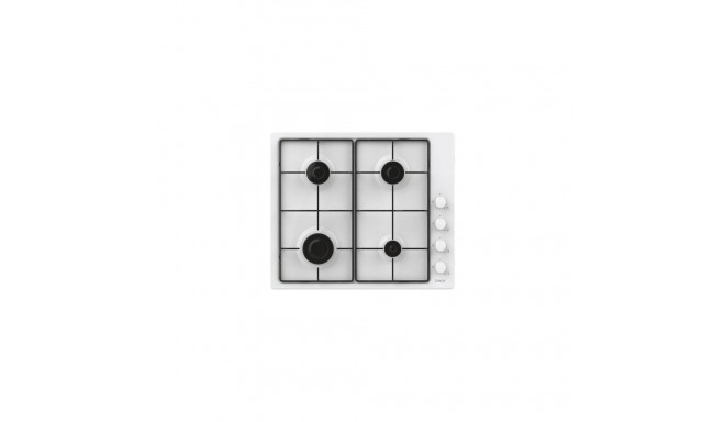 Candy Idea CHW6LWW White Built-in 60 cm Gas 4 zone(s)