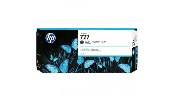 "HP 727 Original Tinte matt schwarz Standardkapazitt 300 ml 1er-Pack"