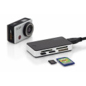 "DIGITUS Card Reader USB3.0, extern, schwarz-silber"