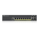"8+2P Zyxel GS2220-10HP POE M RM"