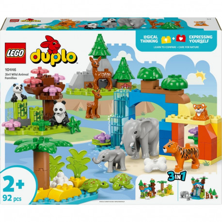 "LEGO 10446 DUPLO Town Wildtier-Familien 3-in-1-Set"