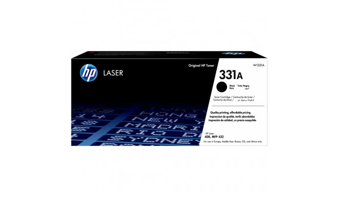 "HP 331A Black Original Laser Toner Cartridge"