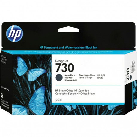 "HP 730 130 ml Tinte Matt Schwarz"