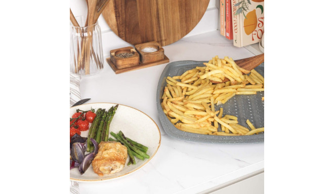 Salter BW08473G1EU7 Marblestone 38cm Chip Tray