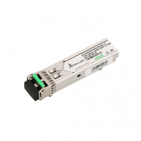 Extralink SFP 1.25G SFP CWDM moodul 1.25Gbps, 1530nm, üherežiimiline, 40km, LC, DOM