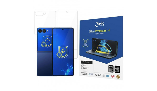 3MK SilverProtect+ Folded Edition Wet-Mount Antimicrobial Film for Samsung Galaxy Z Flip7