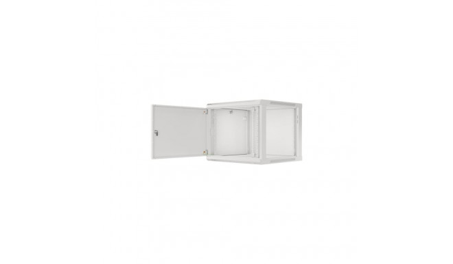 Lanberg riputatav seinakapp 19" 9U 600X600 hall metalluksed