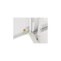 Lanberg wall-mounted rack cabinet 19" 6U 600X600 gray metal door