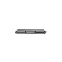 Lanberg patch paneel 24 porti 1U 19" cat.5E FTP varjestatud must