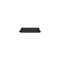 Lanberg Shelf for cabinets 19'' 450/600/800/1000mm 1U black