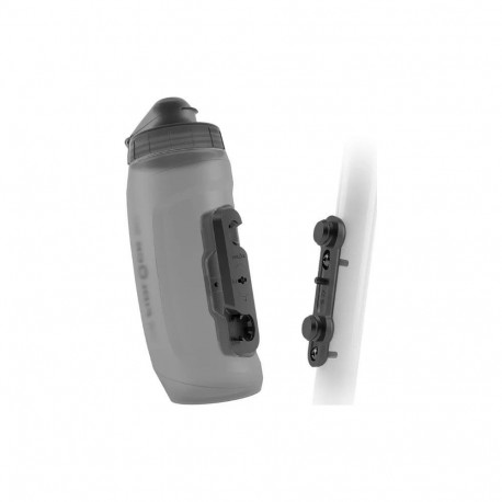 Fidlock Twist Bottle 590 + Bike Base clear black
