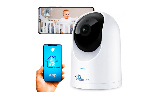 Extralink Smart Life HomeEye IP-kaamera PTZ, Wi-Fi, 2.5K, 4MP, lapsehoidja