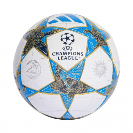 Piłka nożna adidas UCL League 25/26 League Stage Box biało-niebiesko-złota JP1548 5