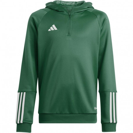 Bluza dla dzieci adidas Tiro 23 Competition Hoodie zielona HU1357 128cm