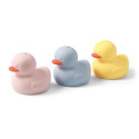 Babyono silicone bath toys ducks 3 pcs 1568