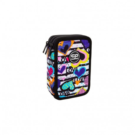 Triple decker pencil case with equipment CoolPack Jumper 3 DIARY