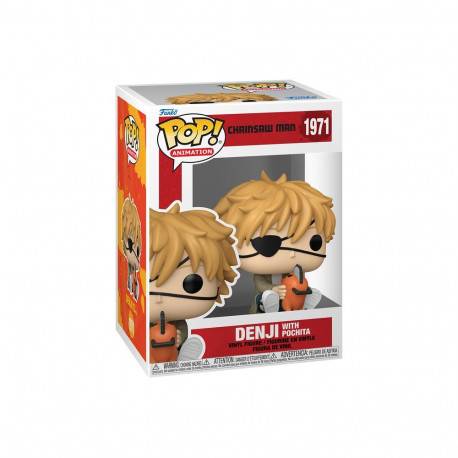 FUNKO POP! Vinyl Figuur: Chainsaw Man - Denji & Pochita