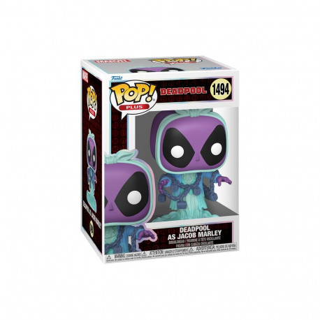 FUNKO POP! Vinyl figuur: Marvel - Deadpool as Jacob Marley