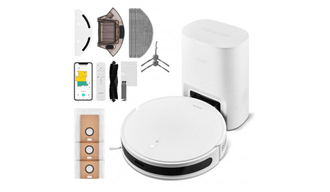 Robotic vacuum cleaner Sencor, automatic emptying