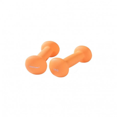 Tunturi Neopreen Dumbbells 1kg, Orange, Pair