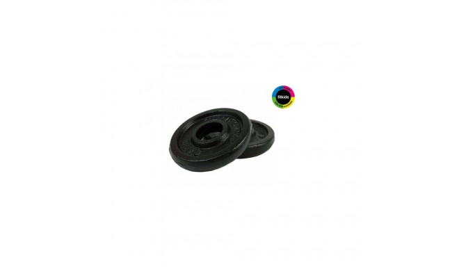 Tunturi Kaalukettad 1.25kg, Must, 2tk