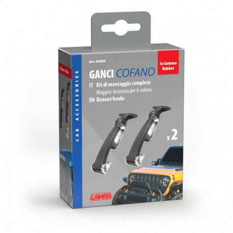 Kapoti kinnitid kummist 2tk,pikkus 120mm