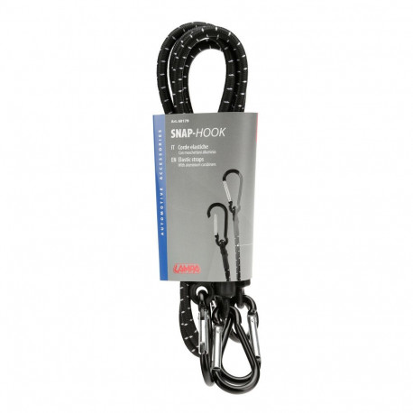 Lukustiga elastne koormanöör 100cm 8mm