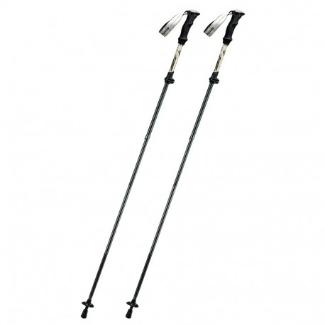 Qunature Nordic Walking Trekking Pole Aluminum 110 - 130 cm 1 pc. - Brown