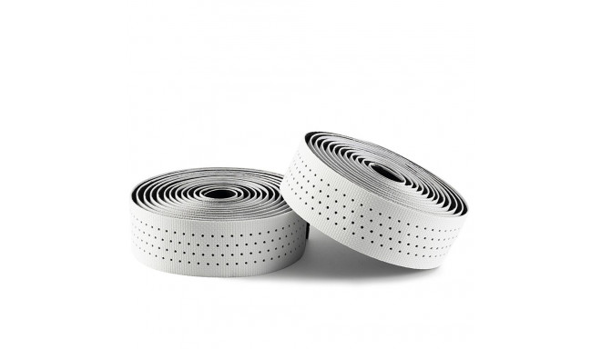 Rockbros Perforated Silicone Handlebar Tape - White