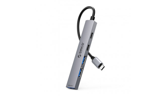 Orico YSB4-U2 USB-A/USB-C Hub Docking Station 2x USB-A 2.0 + 1x USB-A 3.0 + 1x USB-C 2.0 + 1x USB-C 